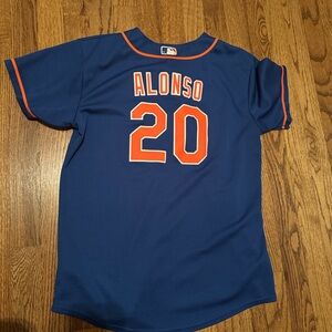 New York Mets #20 Pete Alonso Royal Blue Baseball Jersey